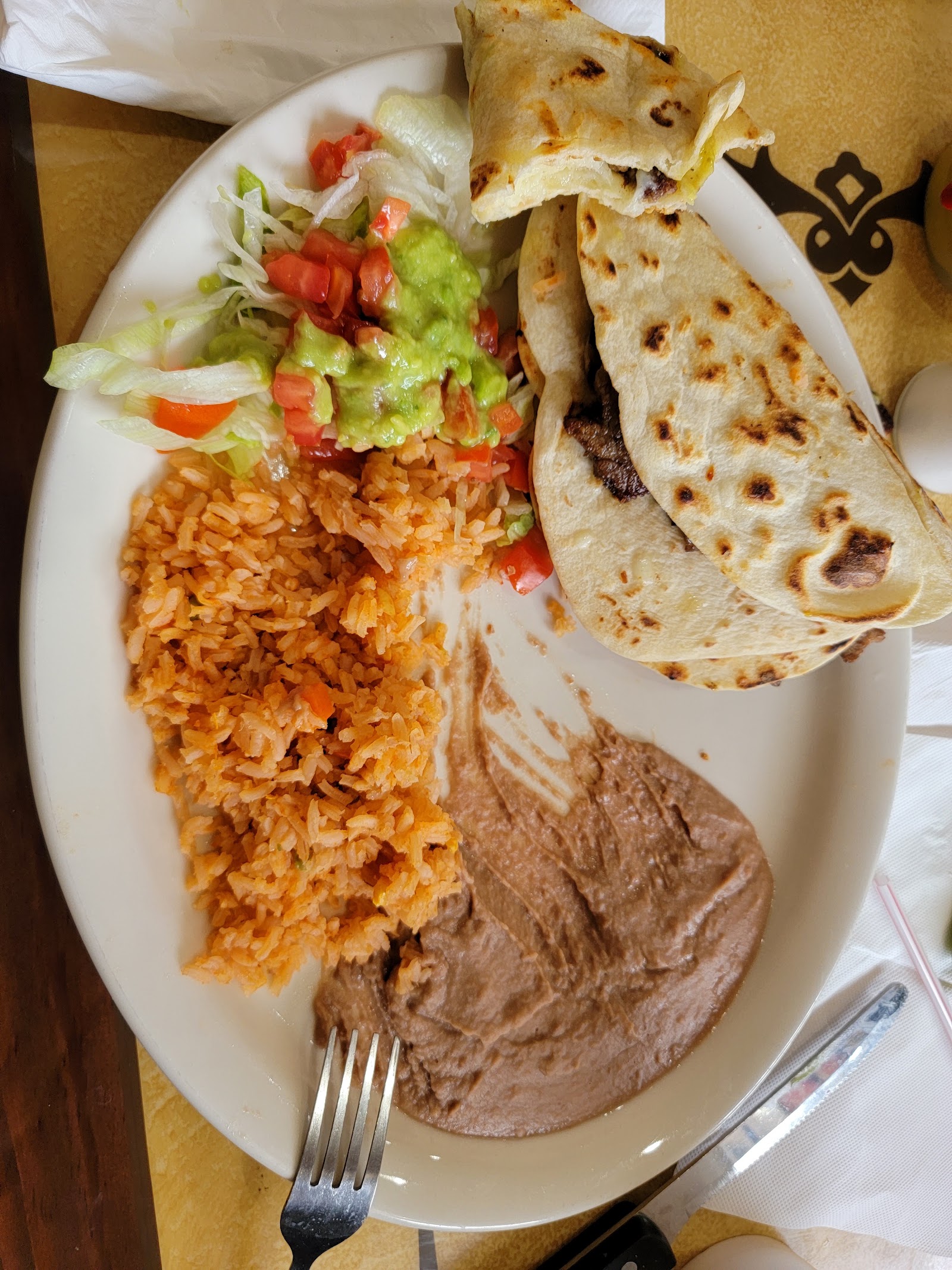 Food close-up at Taqueria Vallarta
